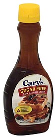 Carys Syrup Low Calorie Sugar Free 12 0 oz Nutrition Information Carys Syrup Low Calorie Sugar Free 12 0 oz Nutrition Information