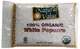 100% Organic White Popcorn