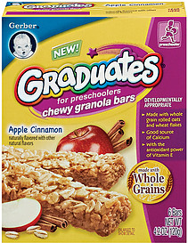 Gerber Graduates Granola Bars Fruit